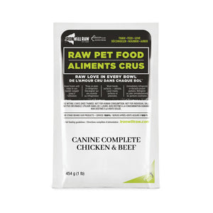 Iron Will Raw Canine Complete Chicken & Beef Dinner Frozen Dog Food