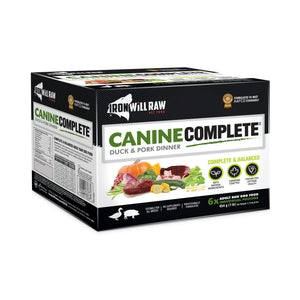 Iron Will Raw Canine Complete Duck & Pork Dinner Frozen Dog Food