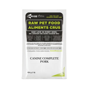 Iron Will Raw Canine Complete Pork Dinner Frozen Dog Food