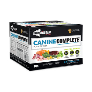 Iron Will Raw Canine Complete Pork Dinner Frozen Dog Food