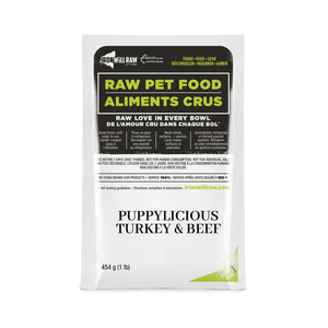 Iron Will Raw Puppylicious Turkey & Beef Dinner Frozen Dog Food