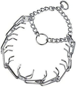 Herm Sprenger Chrome Prong Training Collar with D Swivel for Dogs