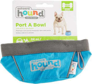 Outward Hound Port-A-Bowl Pet Bowl