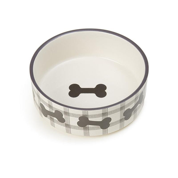 PetRageous Jasper Stoneware Pet Bowl
