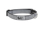 RC Pets Clip Dog Collar, Black Gingham