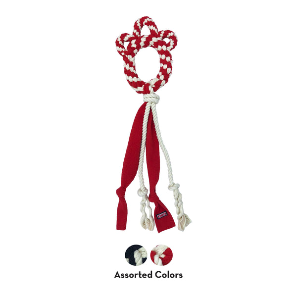 KONG Signature Chucker Rope Dog Toy, Assorted