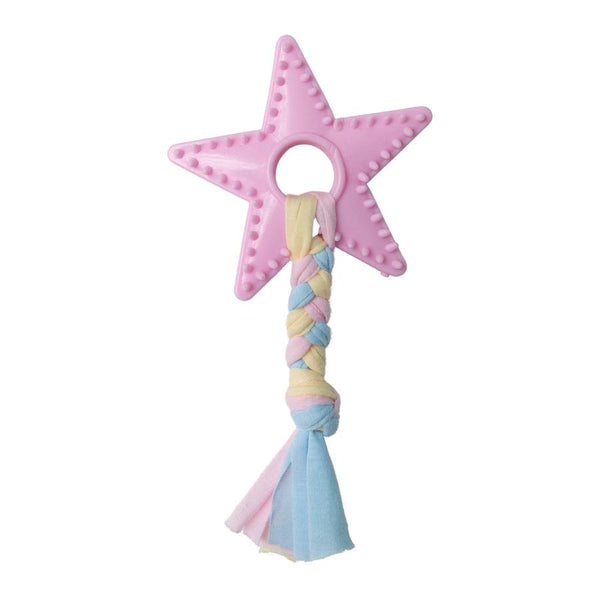 Snugarooz Lil Star Chew Jouet Chien, Rose