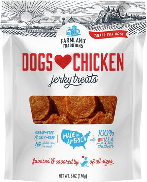 Farmland Traditions Dogs Love Chicken Jerky Dog Treats
