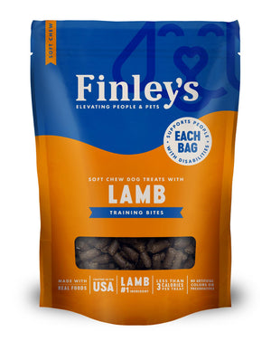 Finley's Friandises molles d'entraînement à l'agneau pour chiens.