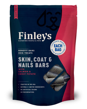 Finley's Barres Benefit Peau, Pelage & Ongles Friandises molles pour chiens