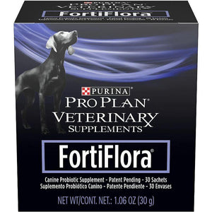 Purina Pro Plan Veterinary Supplements FortiFlora Powder for Dogs