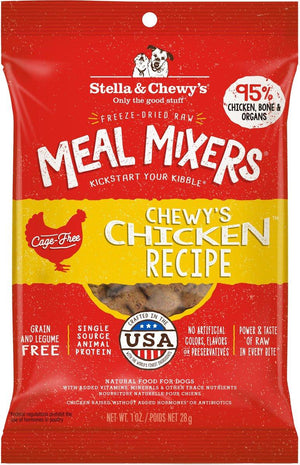 Stella & Chewy's Chewy's Chicken Meal Mixers Nourriture lyophilisée sans céréales pour chiens