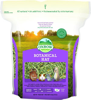 Oxbow Botanical Hay Small Animal Food, 15-oz