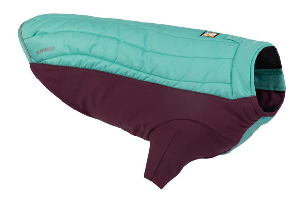 Ruffwear Veste pour chien Powder Hound, Aurora Teal