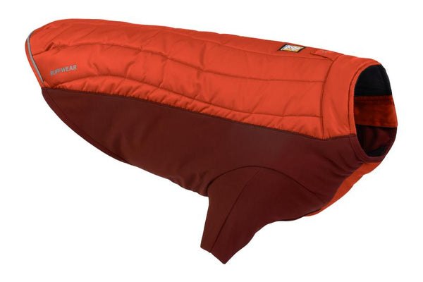 Ruffwear Veste pour chien Powder Hound, Orange Kaki
