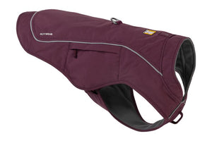 Ruffwear Veste pour chien Overcoat Fuse, Purple Rain