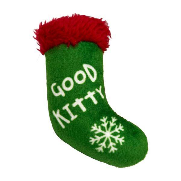 Huxley & Kent Jouet chat Kittybelles Good/Bad Kitty Stocking