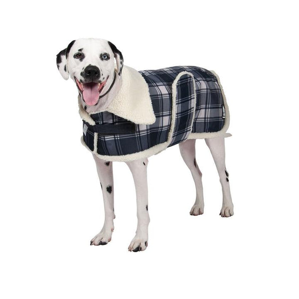 Shedrow Veste pour chien K9 Aspen, Carreaux charbon