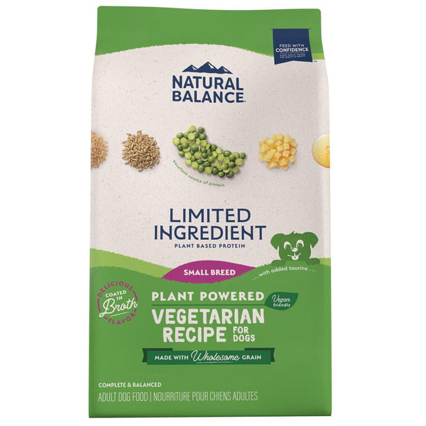Natural Balance Limited Ingredient Vegetarian Recipe Small Breed Dry Dog Food
