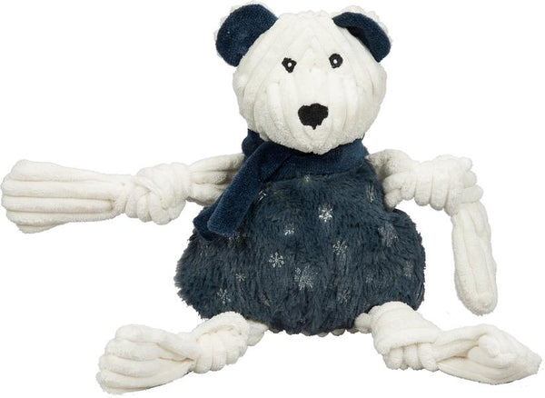 HuggleHounds Celebration Bear Knottie Dog Toy