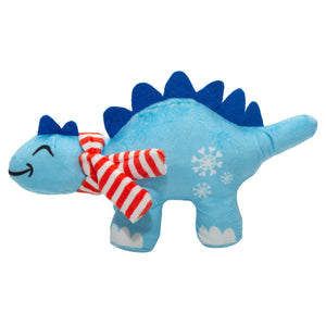 SnugArooz Stegosaurus with Scarf Dog Toy