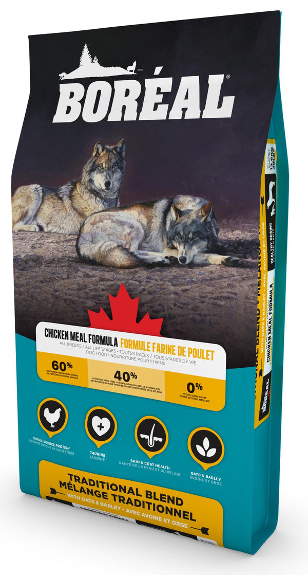 Boreal Traditional Blend Chicken Meal Formula Dry Dog Food