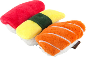 P.L.A.Y. Pet Lifestyle and You International Classic Food Sushi Dog Toy