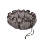 Bowser Buttercup Pet Bed, Grey Owl Faux Fur