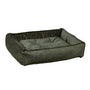Bowsers Sterling Lounge Pet Bed, Moss