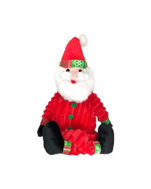 Patchwork Pet Holiday Muttley Santa Dog Toy