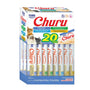 INABA Churu Tuna Churu Puree Variety Pack Cat Treats, 20-pk box