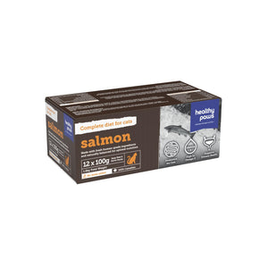 Healthy Paws Repas Complet Saumon Nourriture Congelée pour Chats