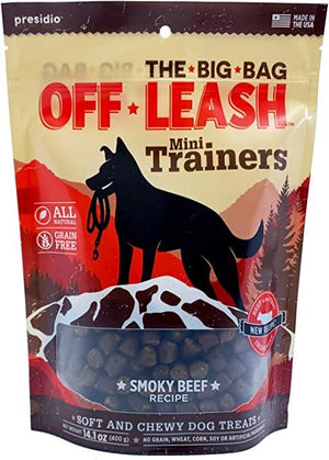 Off-Leash Mini Trainers Smoky Beef Dog Treats