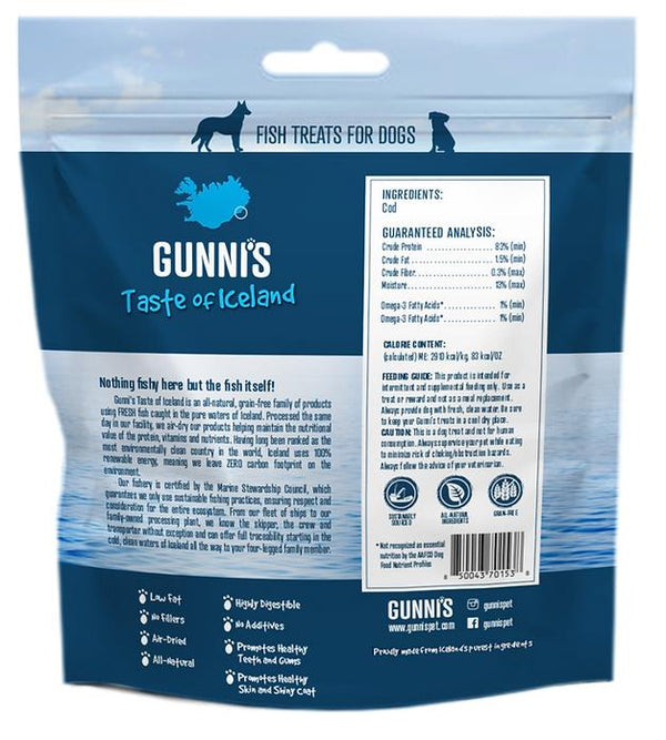 Gunni's Cod Baby Bites Dog Treats, 2.5-oz