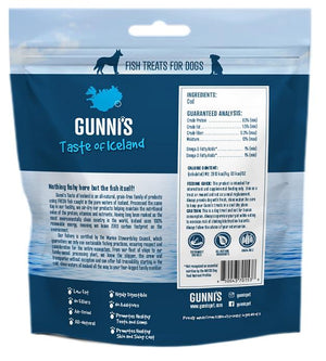 Gunni's Cod Wafers Dog Treats, 5-oz