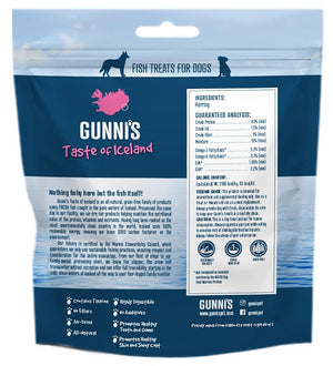 Gunni's Whole Herring Dog Treats, 3-oz