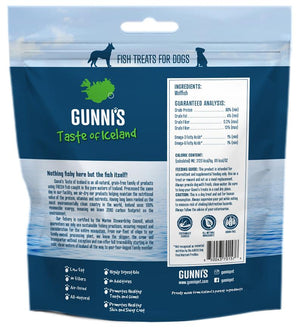 Gunni's Wolffish Skin Chips Dog Treats, 9-oz