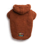 fabdog Sweat à capuche pour chien Sherpa, Rouille