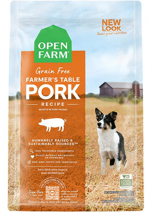 Open Farm Farmer's Table Pork Recipe Grain-Free Dry Dog Food