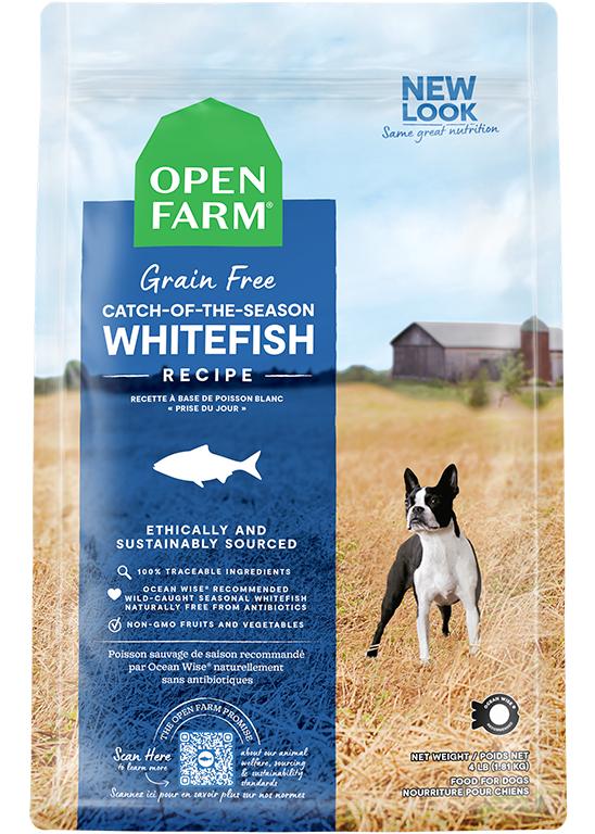 Open Farm Catch-of-the-Season Whitefish Recipe Grain-Free Dry Dog Food