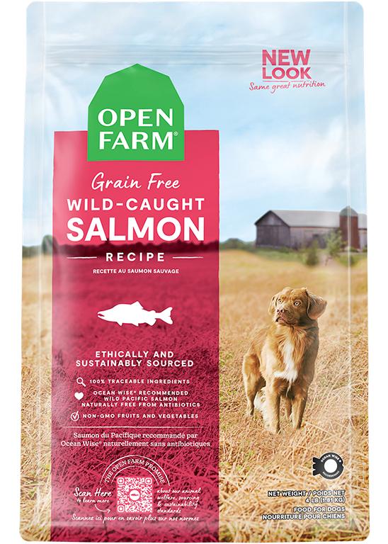Open Farm Wild-Caught Salmon Recipe Grain-Free Dry Dog Food