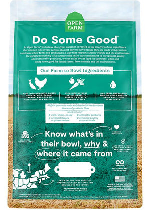 Open Farm Puppy Chicken & Salmon Recipe Grain-Free Dry Dog Food