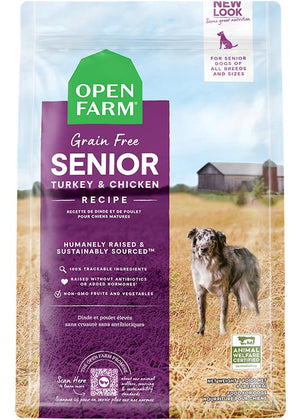 Open Farm Senior Turkey & Chicken Recipe Grain-Free Dry Dog Food