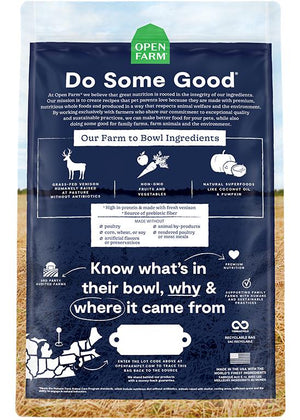 Open Farm New Zealand Venison Recipe Grain-Free Dry Dog Food