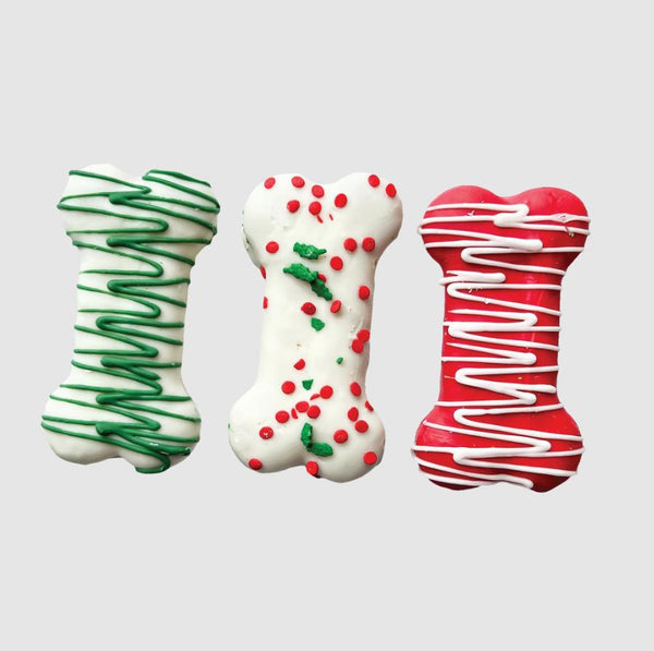 Gâteries pour chiens aux biscuits de Noël traditionnels de Bosco & Roxy