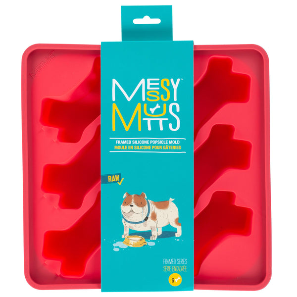 Messy Mutts Moule en silicone pour gâteries pour chien Motif pastèque