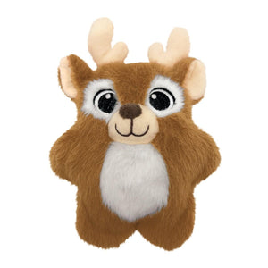 KONG Holiday Snuzzles Reindeer Dog Toy, Tan