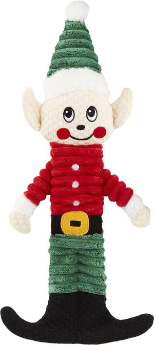 Petlou Holiday Floppy Elf Dog Toy
