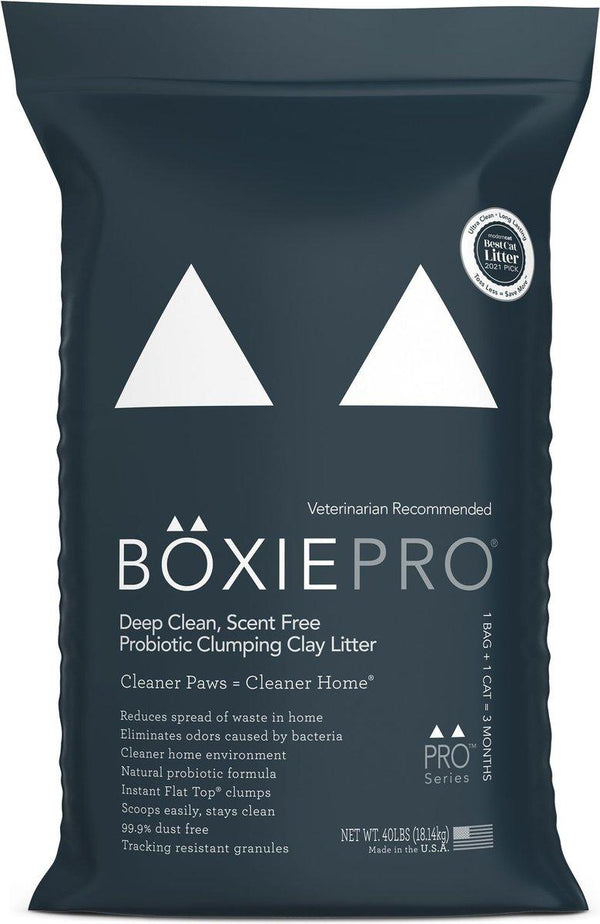 Boxiecat Pro Litière pour chat agglomérante sans parfum
