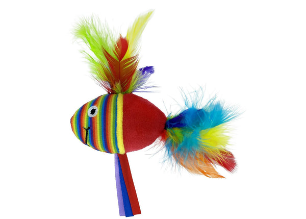 Multipet Pet Envy Jouet pour chat au cataire Rainbow Fish